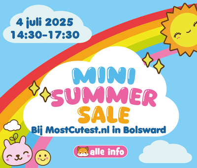 Mini Summer Sale bij MostCutest.nl in Bolsward! 🎀🍧