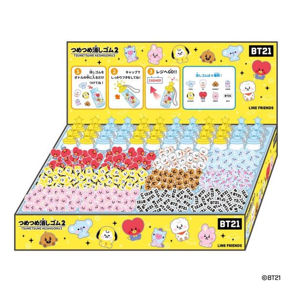 BT21 - Mini Erasers in Bottle