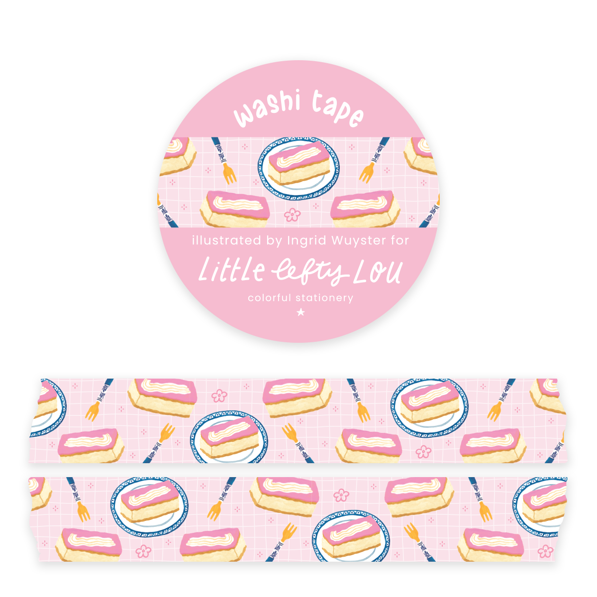 Washi Tape - Tompouce Picknick - Little Lefty Lou