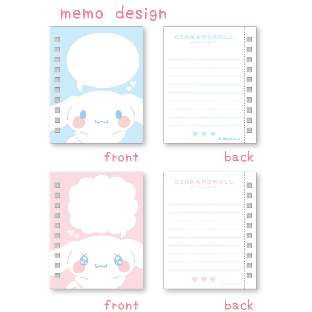 Notebook (Klein) Sanrio - Cinnamoroll