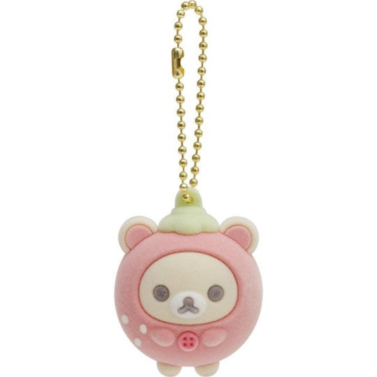 Korilakkuma Keychain - Full of Strawberry Day - Korilakkuma