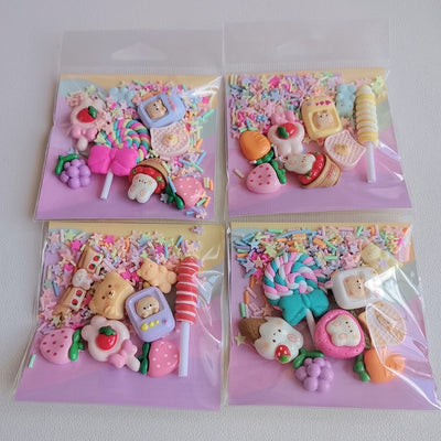 DIY Kawaii Cabochons & Sprinkles - zakje 8 stuks