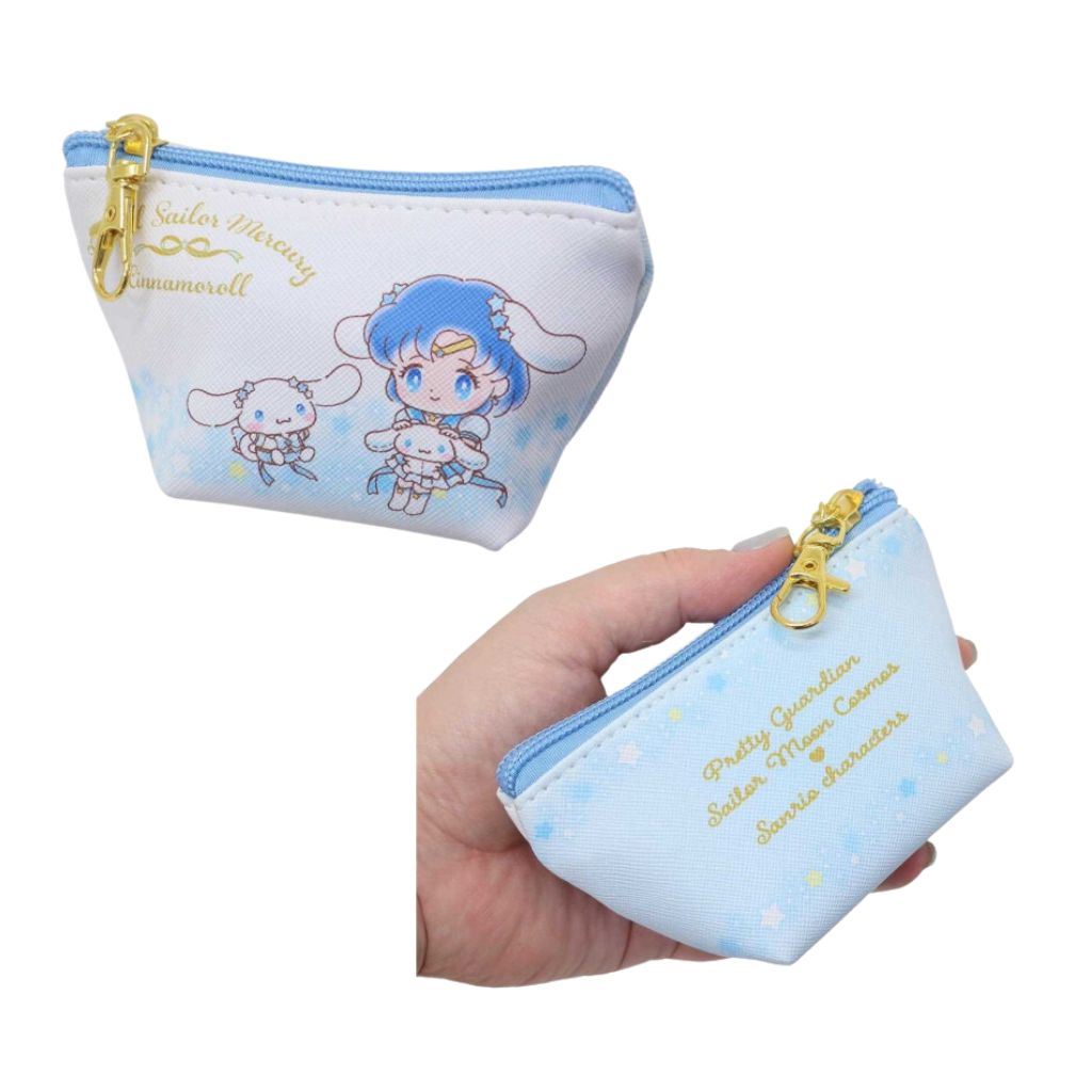 Mini Earphone Pouch - Sailor Moon x Sanrio Characters