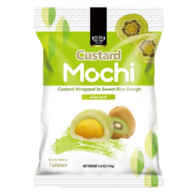 Mochi uitdeelverpakking - Custard Kiwi