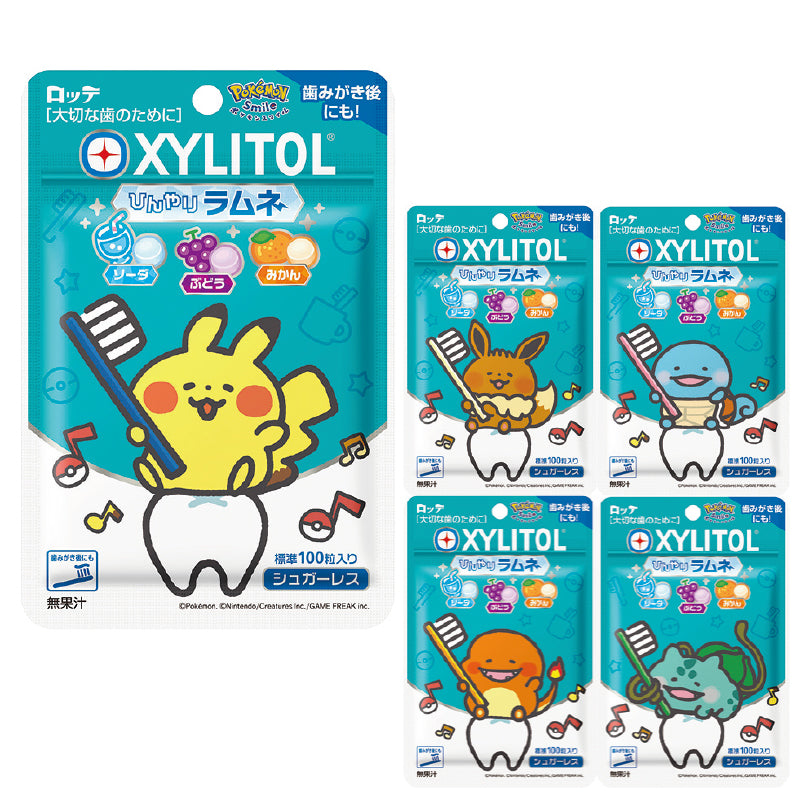 Pokémon Xylitol Ramune Candy