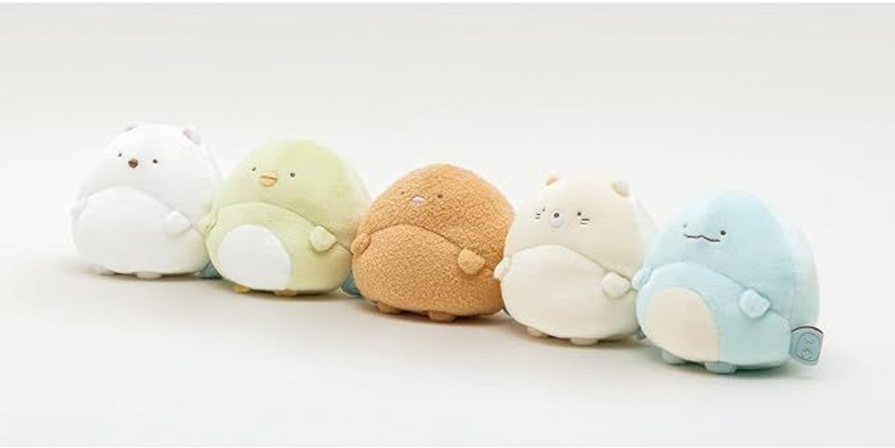 San-X Small Round Belly Plush - Sumikko Gurashi - Shirokuma