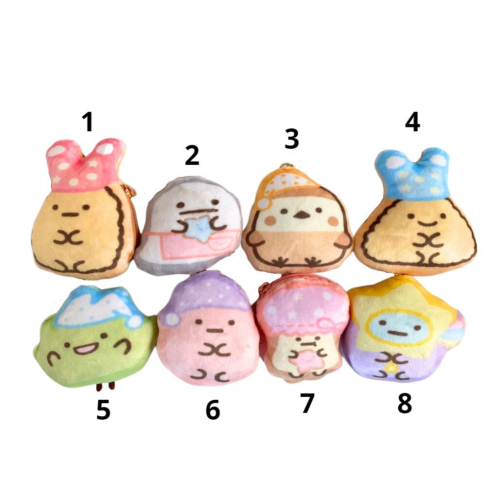 Mini Plushie Portemonneetje Sumikkogurashi - Kies je soort