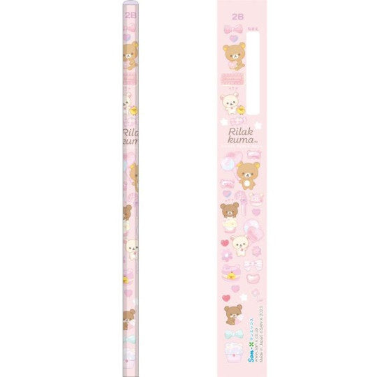 Rilakkuma Hexagonal Pencil Set of 12 - Sweet Happy Days