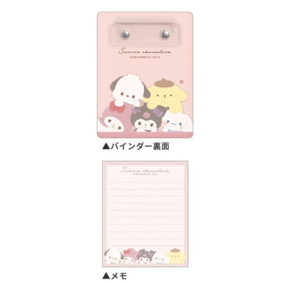 Memoblok met Clipboard - Sanrio Characters - Daze Chill Time