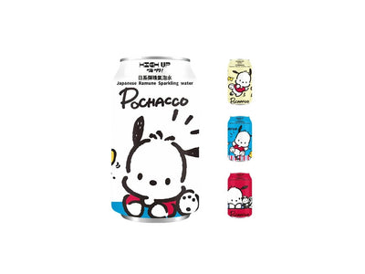 Sanrio Drink Pochacco Japanese Sparkling Water - Ramune Flavour