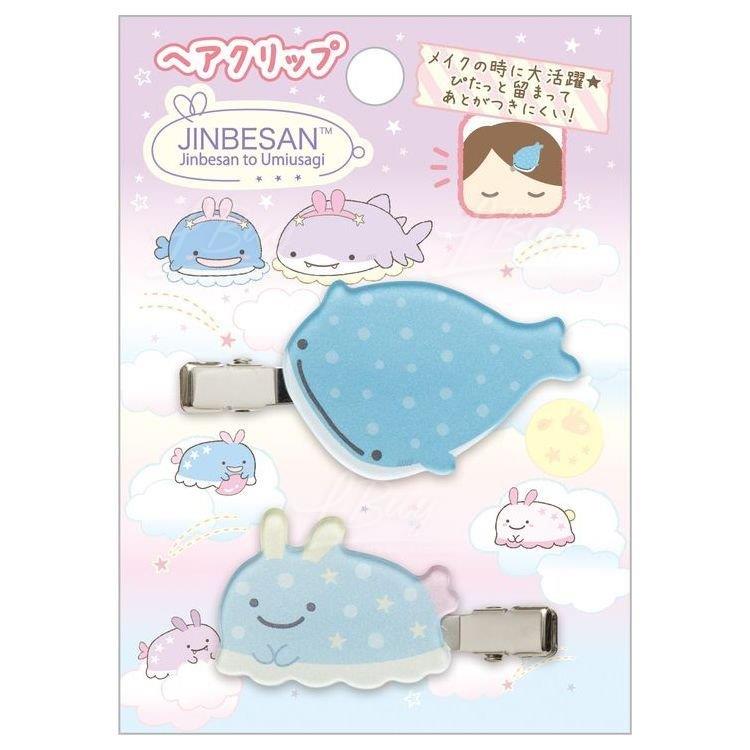 Hair Clip Jinbesan 2 clips - Jinbesan to Umiusagi
