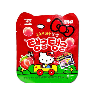 Sanrio Hello Kitty Jelly + Sticker - Strawberry