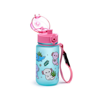 Drinkfles met flip dop - Axolotl 350ML