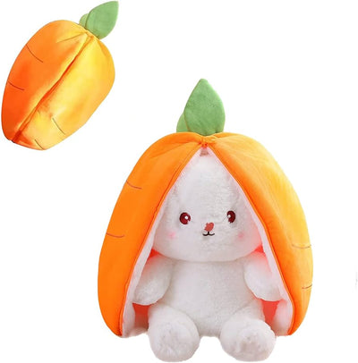Bunny in Carrot - Reversible Plushie
