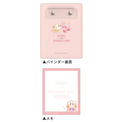 Memoblok met Clipboard - Kirby & Waddle Dee
