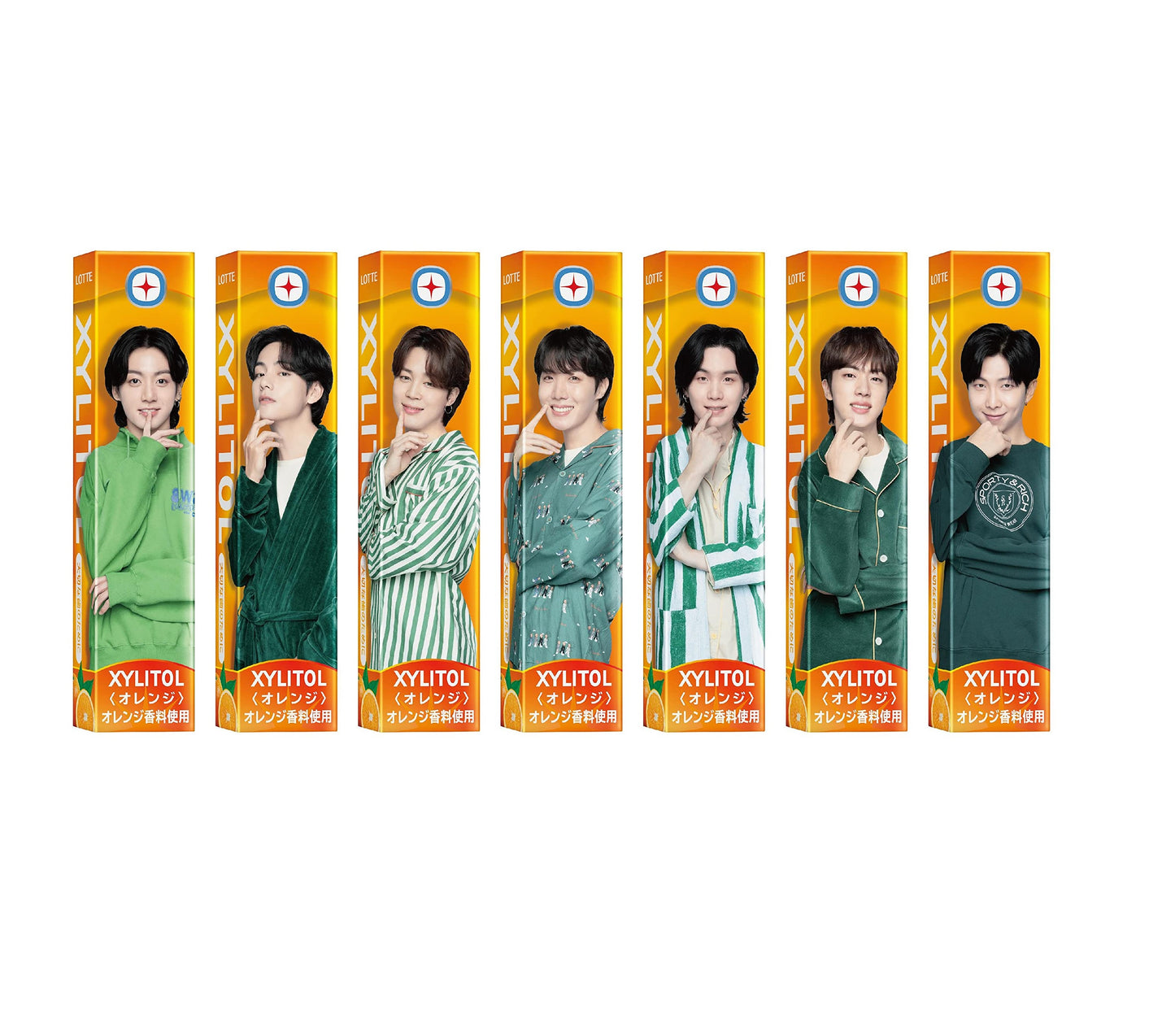 BTS - Xylitol Chewing Gum - Orange