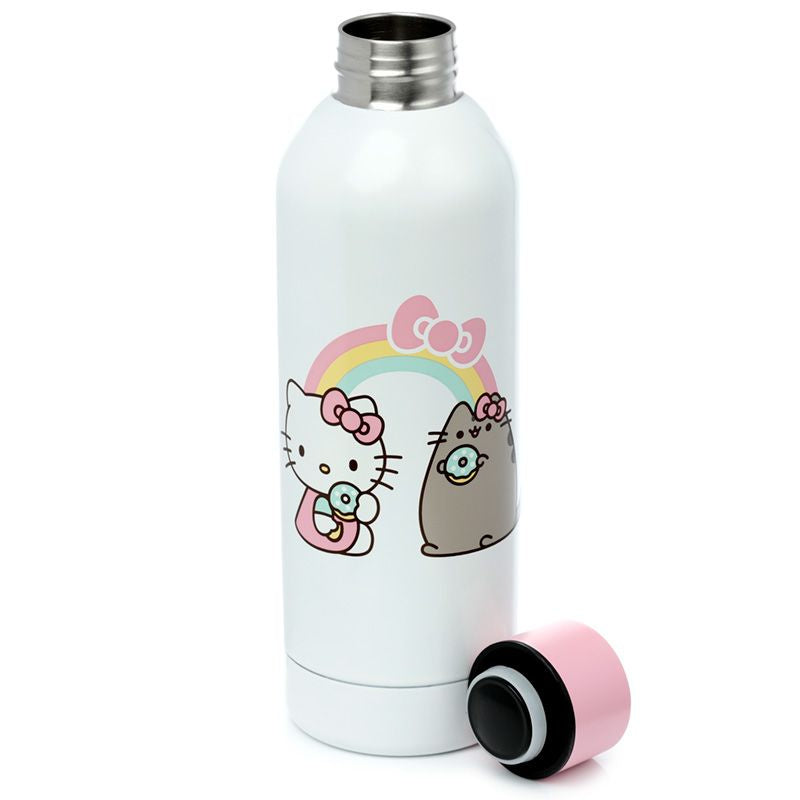 Drinkfles Hello Kitty & Pusheen (Thermofles RVS)