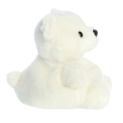 Snowy Polar Bear Palm Pal Plush - 13 cm