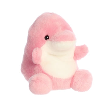 Amazonia Pink Dolphin Palm Pal Plush - 13 cm