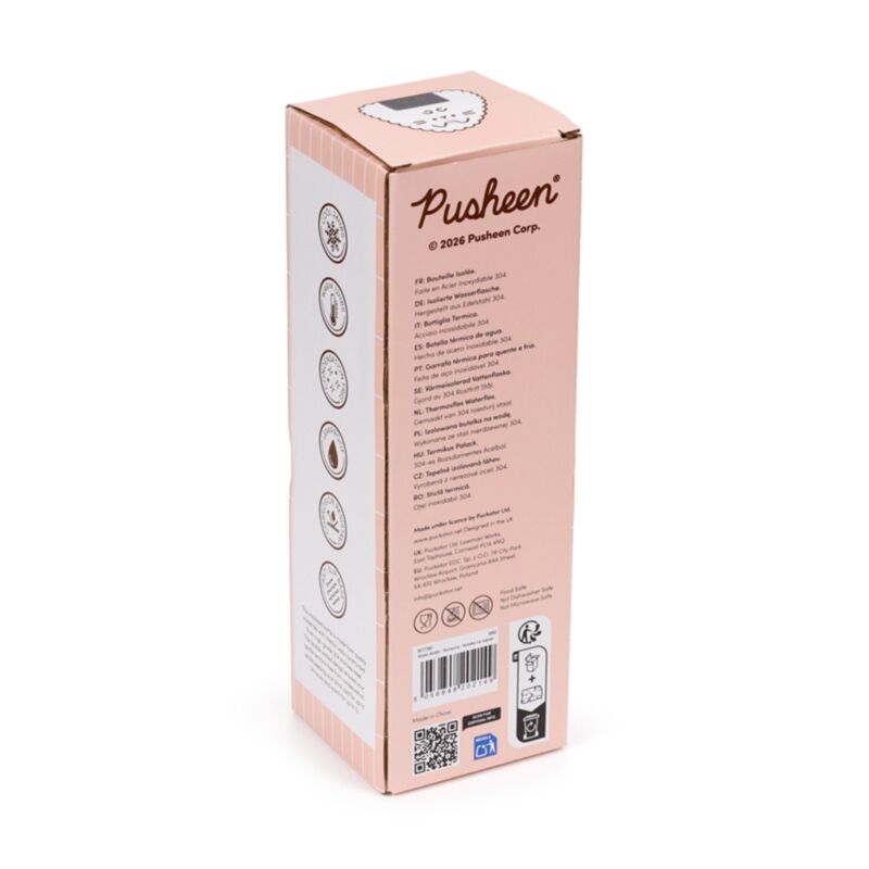 Drinkfles Pusheen Sushi Club - (RVS) 500ml