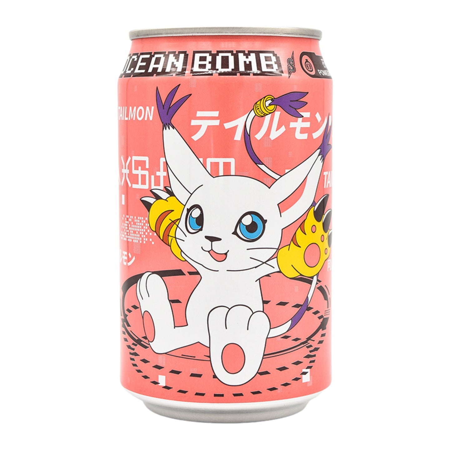 Ocean Bomb Digimon Sparkling Water - Pomegranate