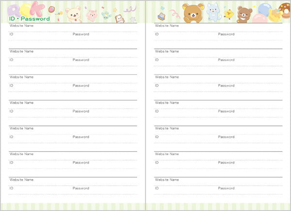 Rilakkuma Jaarplanner 15,5 x 10,8 cm - 2023-2025 - Food