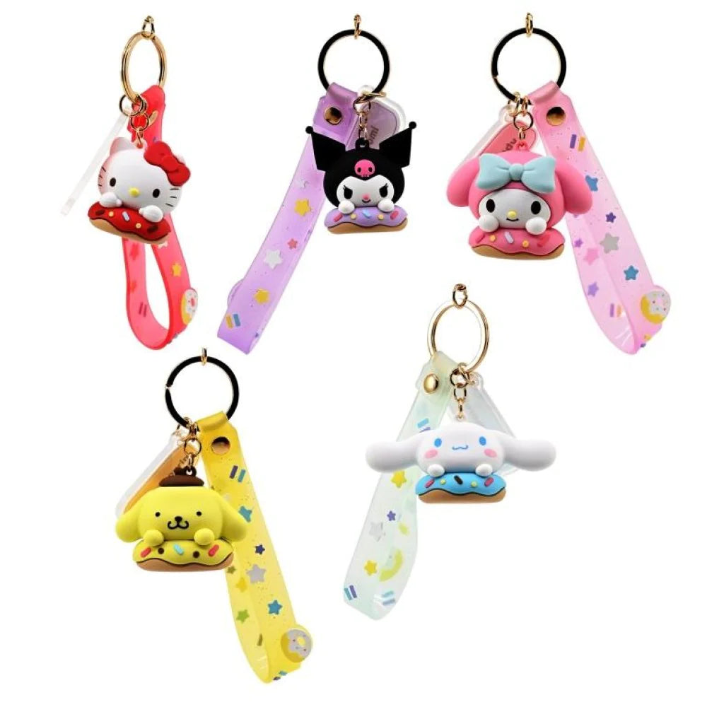 Hello Kitty and Friends - Keychain with Strap Donut Series - Pick one