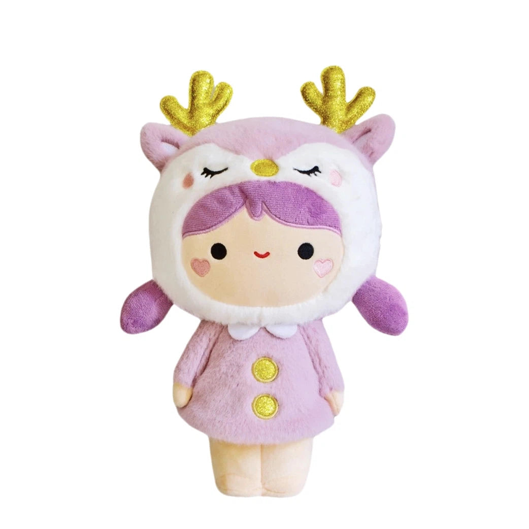 Momiji Plush Doll - Twinkle Plum