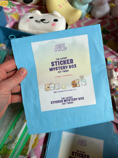 Kawaii Sale 🧡👑 surprisepakketje met 3 stickervellen van cutiesquad