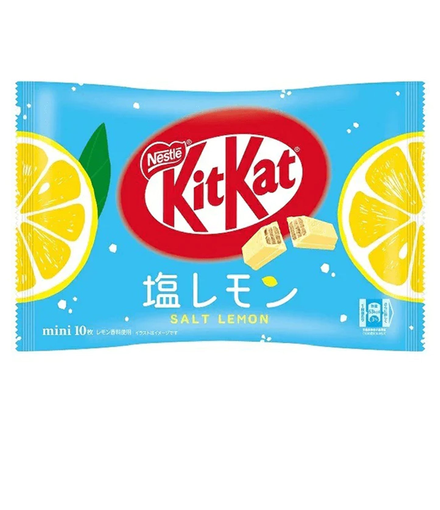 KitKat Mini Salt Lemon - Zak 10 Stuks