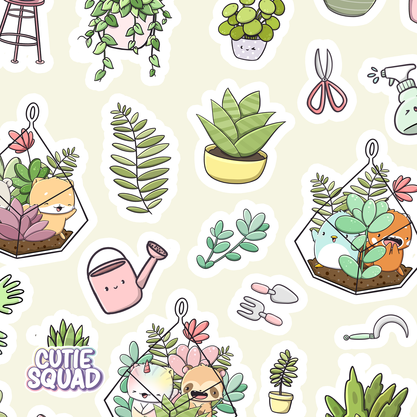 Stickervel - Plantlife - CutieSquad