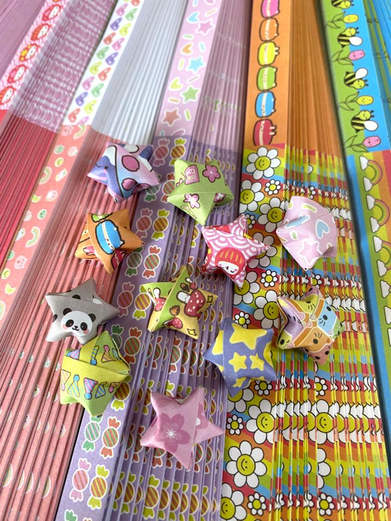 MostCutest.nl Kawaii Lucky Star Papier - 6 pakjes surprise!