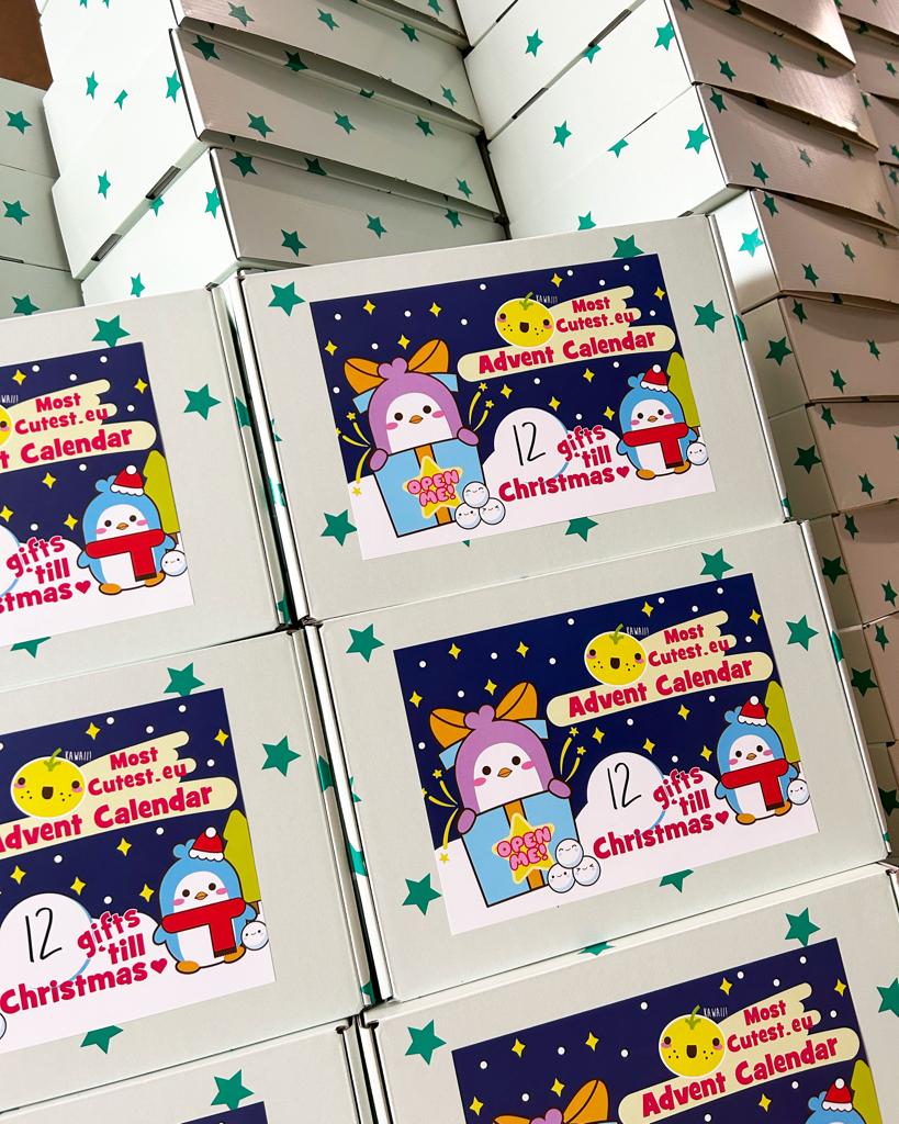 12 Days Mini Kawaii Advent Calendar 🎁