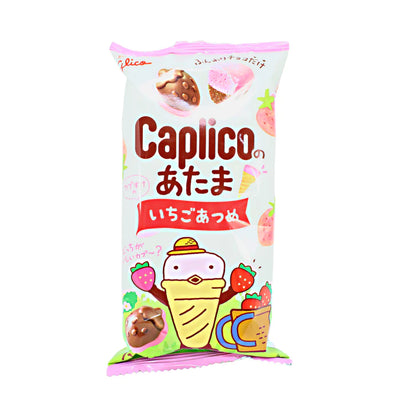 Glico Caplico No Atama Strawberry & Chocolate THT 31-5-2024