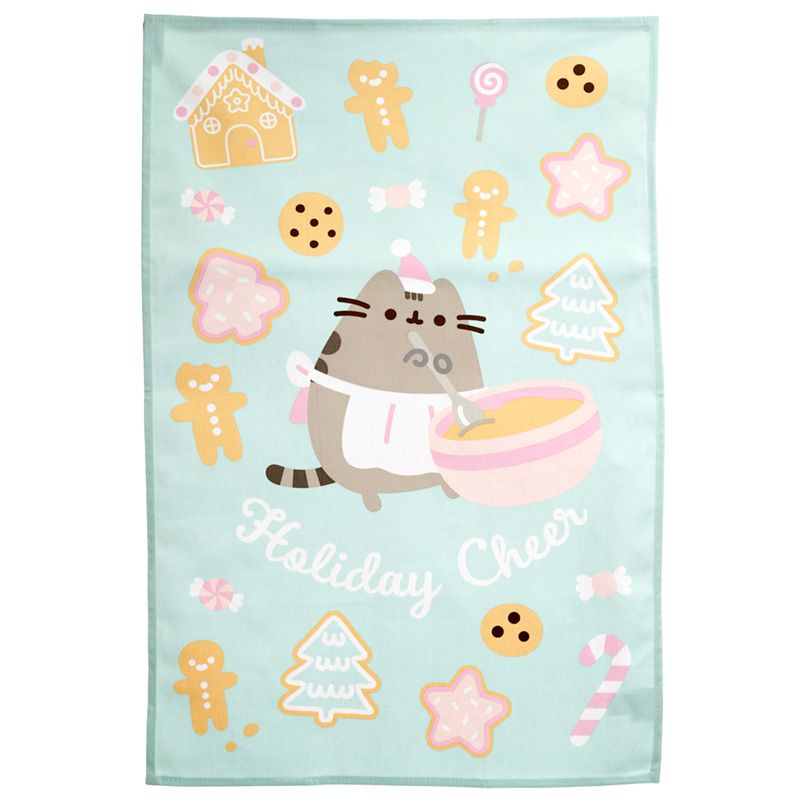 Pusheen Christmas Tea Towel