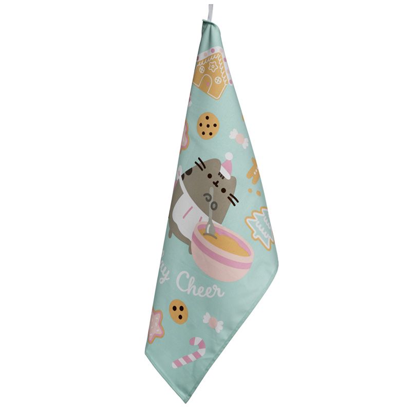 Pusheen Christmas Tea Towel