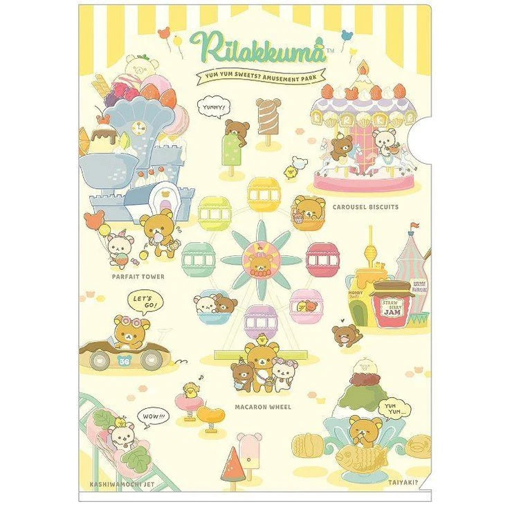 A4 Insteekmap - Rilakkuma Funny Amusement Park - Ferris Wheel