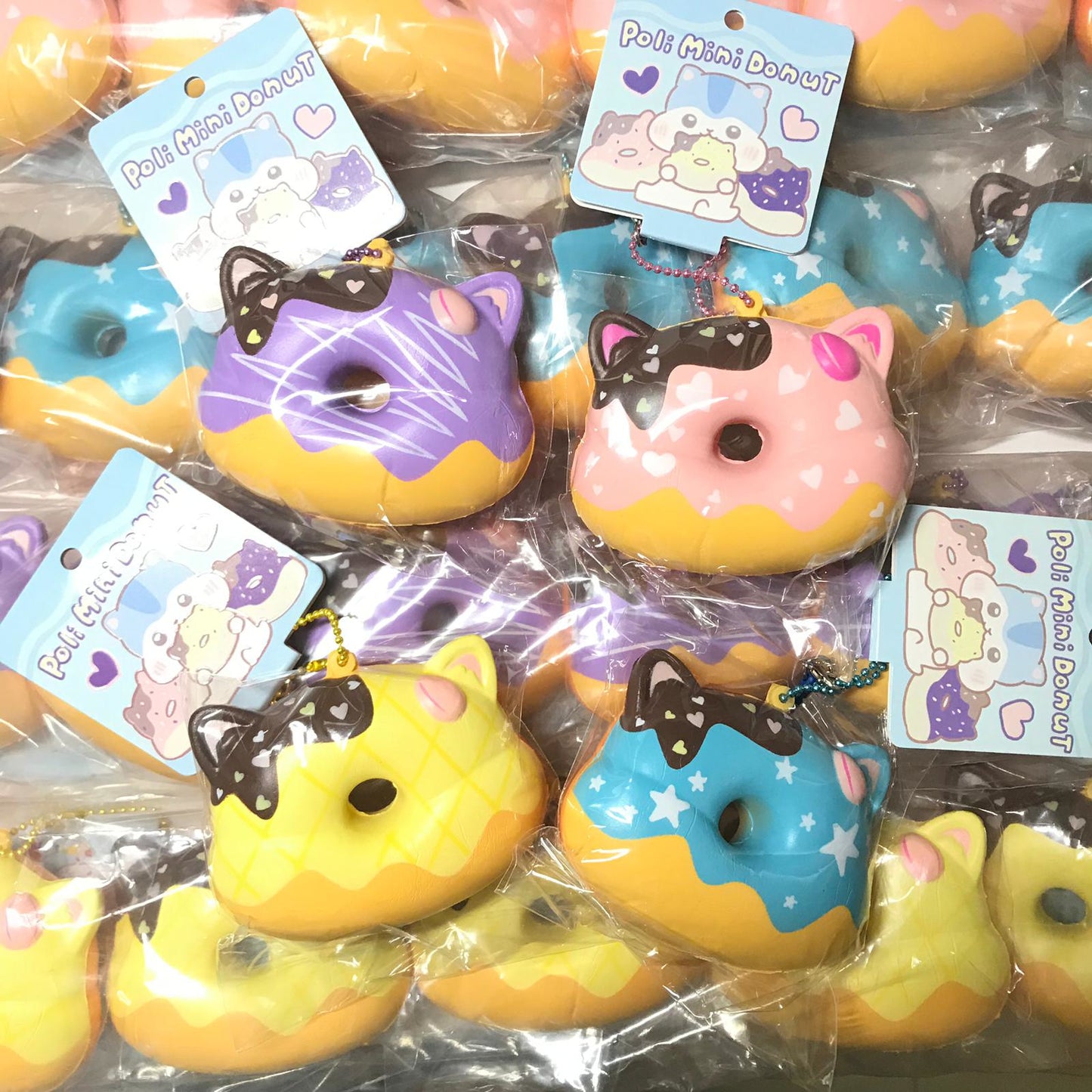 Squishy Poli Donut Purple