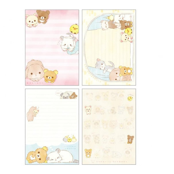 Memoblok groot - Rilakkuma - Your Little Family - Pink