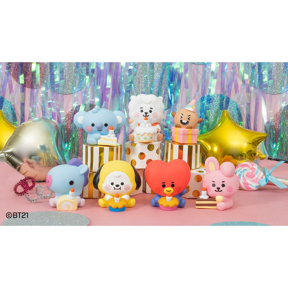 BT21 Friends Figure - Pick Your Fave - V.3 Baby (party)