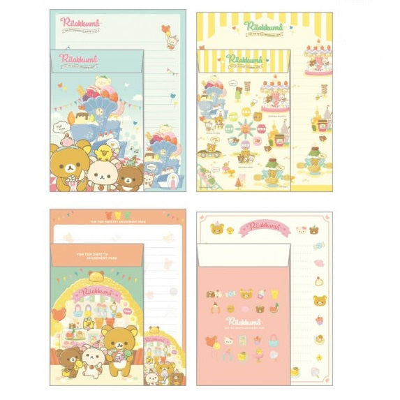 Briefpapierset Rilakkuma Funny Amusement Park - Parfait Tower