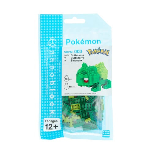 Pokémon Nanoblock - Build your own Pokémon - Bulbasaur