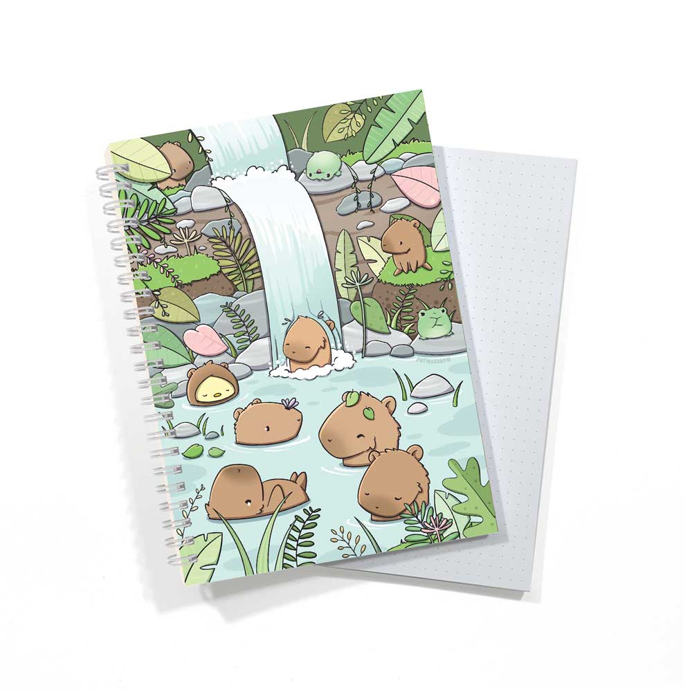 Bullet Journal A5 - Capybaras - CutieSquad