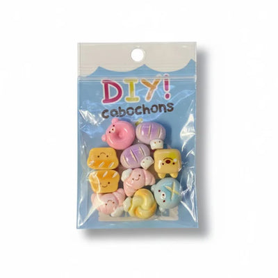DIY Kawaii Cabochons - Small Pastries - zakje 10 stuks