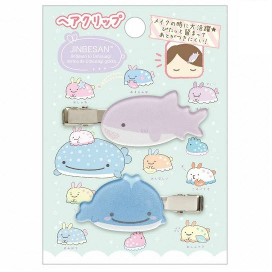 Hair Clip Jinbesan 2 clips - Minna de Umiusagi gokko