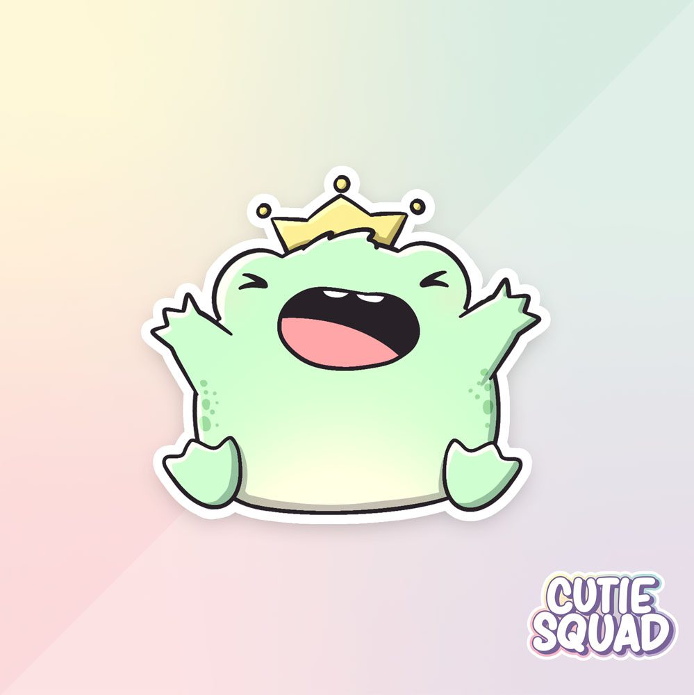 Stickerset - Cute Froggies - CutieSquad