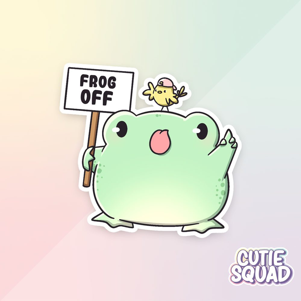 Stickerset - Cute Froggies - CutieSquad