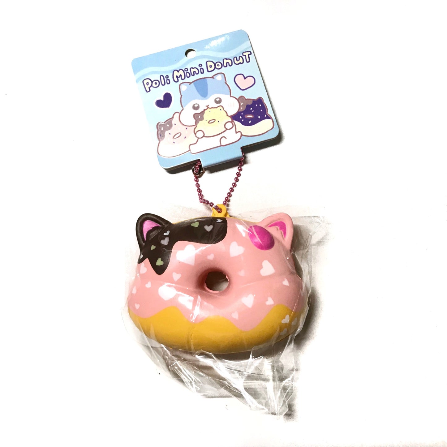 Squishy Poli Donut Pink