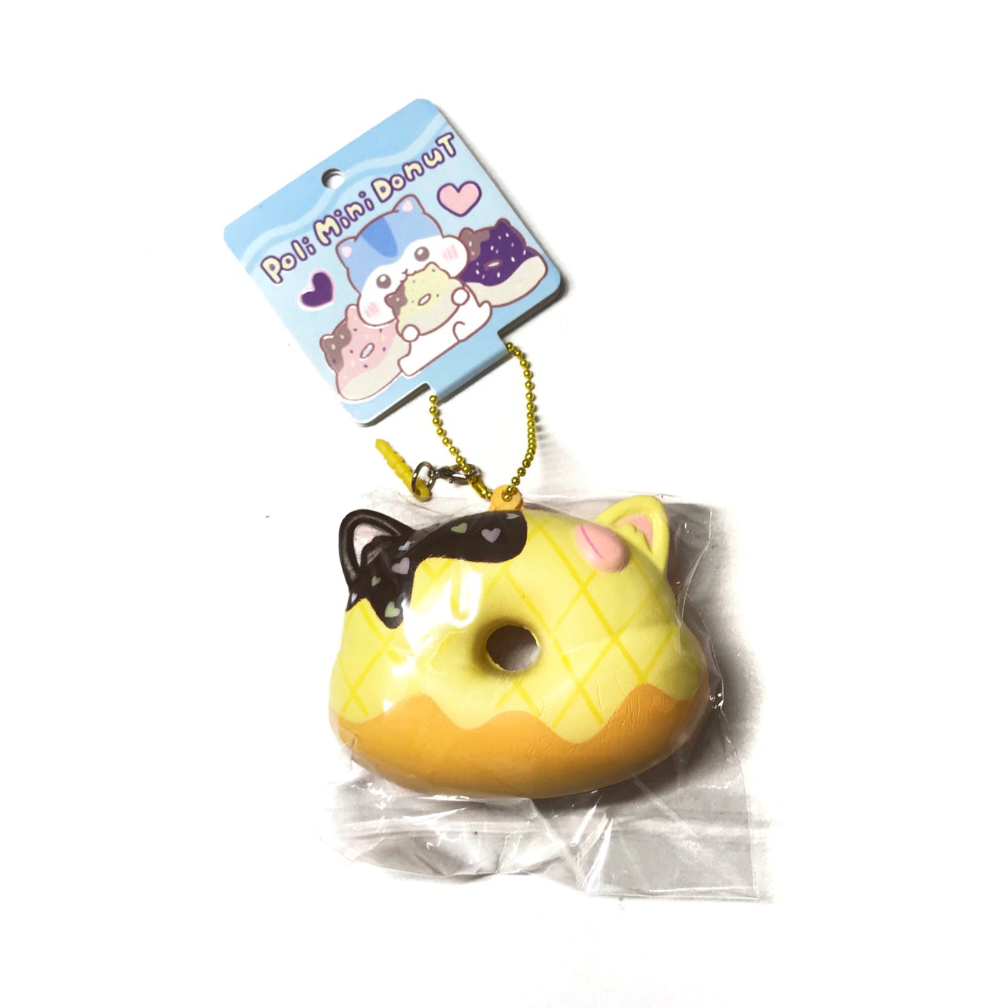Squishy Poli Donut Yellow