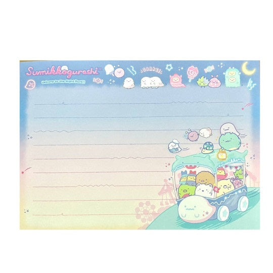 Memoblok groot - Sumikkogurashi Ghost Night Park - Wagon